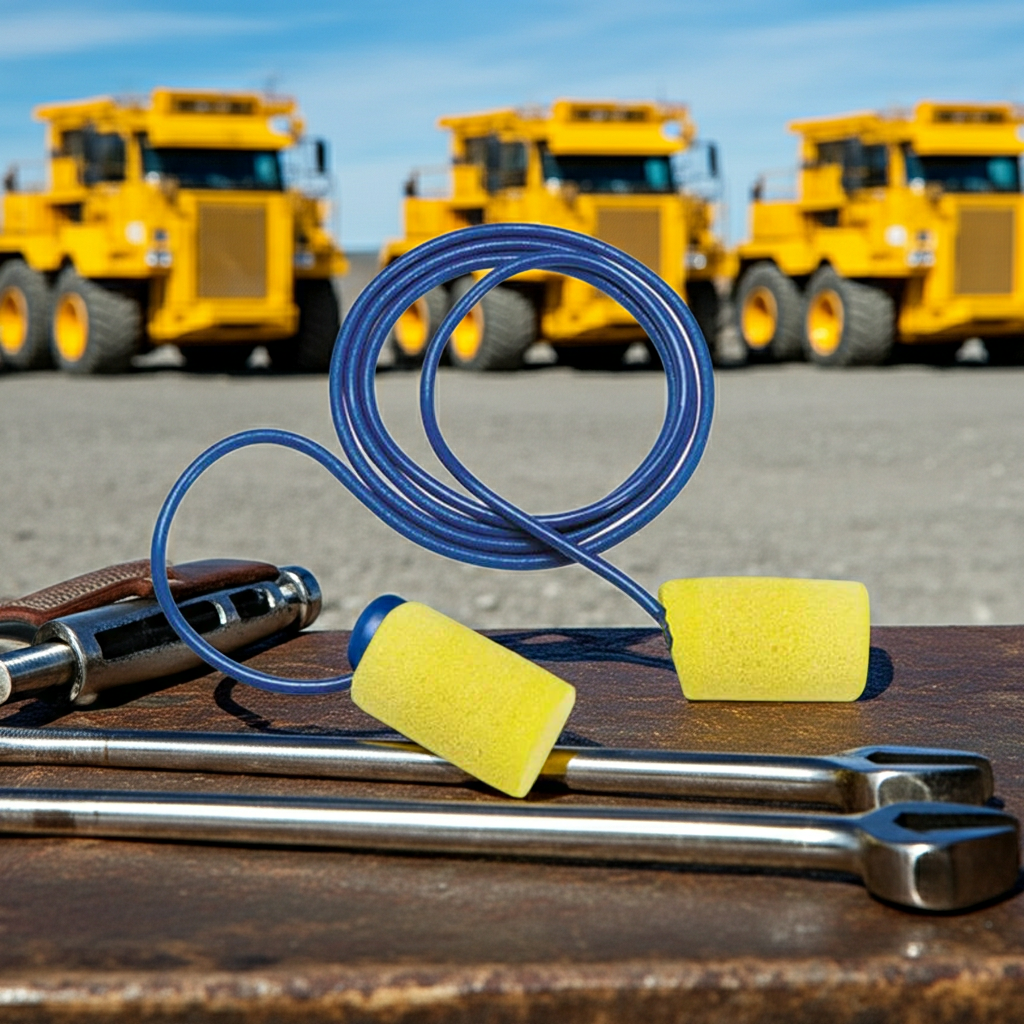 Earplugs 3M Classic 21db CL3 Corded Box of 200 - 311-1101