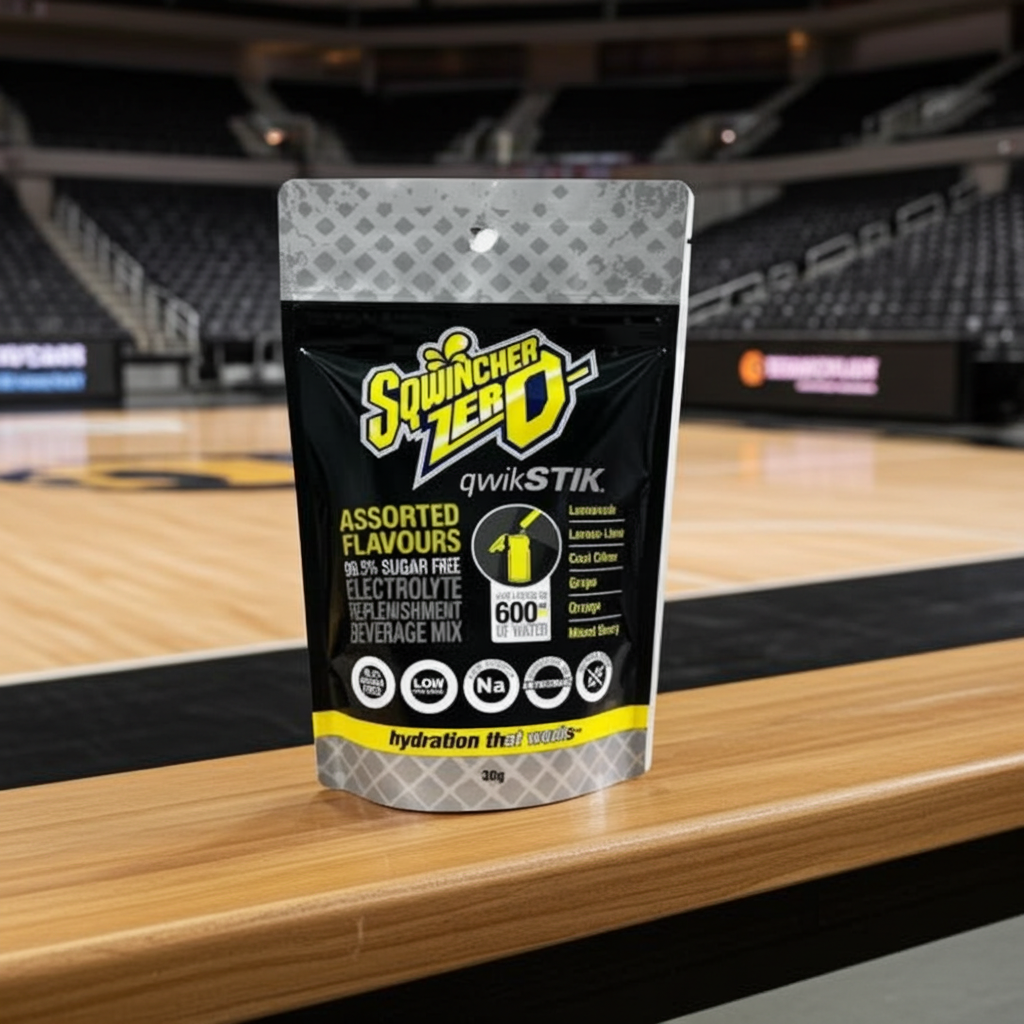 Electrolyte Hydration Sqwincher Zero Qwik Stiks Mixed Flavours - 50 Pack SQ0104