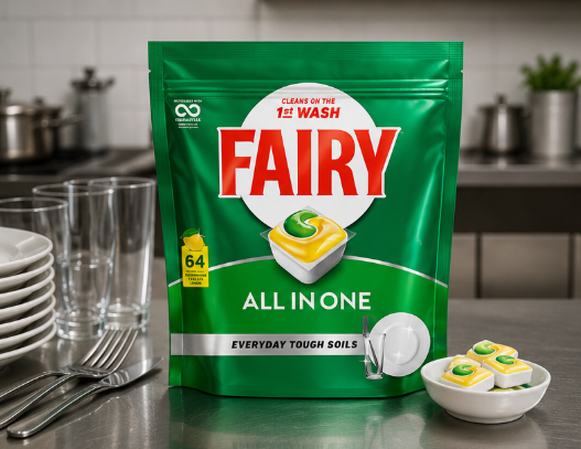 Fairy Original All In One Lemon Packet 64 Tablets – 25174274
