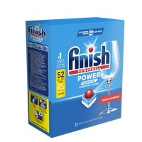 Dishwashing Tablets Finish Power Essential Lemon - 52 Tabs