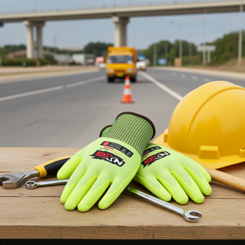 Hi Vis Nitrile Gloves NXG Air Vend Pack 5130FV - Pack of 6