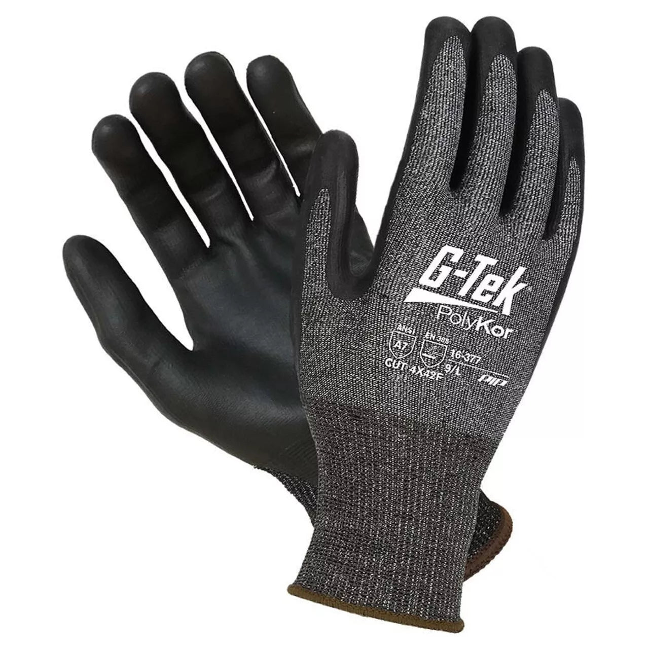 Safety Gloves G-TEK Polykor X7 Platinum F+ 18 Gauge Nitrile PPU