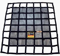 GLADIATOR Medium Cargo Net – 2.46m × 2.05m | AS/NZS 4380 Load Rated | Includes 4 Tie-Down Straps | MGN-300