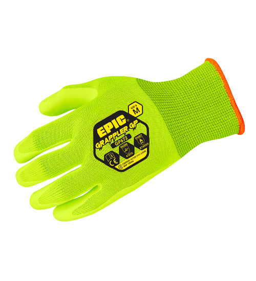 Safety Glove Epic Grappler Hi Vis GP67