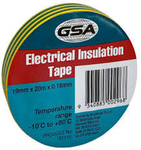 GSA Electrical Insulation Tape Earth – 0.18mm x 19mm x 20m – 8111E