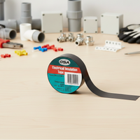 GSA ELECTRICAL TAPE BLACK 0.18MM - 19MM X 20MTR