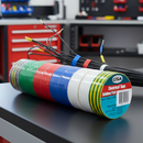 GSA Electrical Insulation Tape Rainbow – 0.18mm x 19mm x 20m – 8111RP