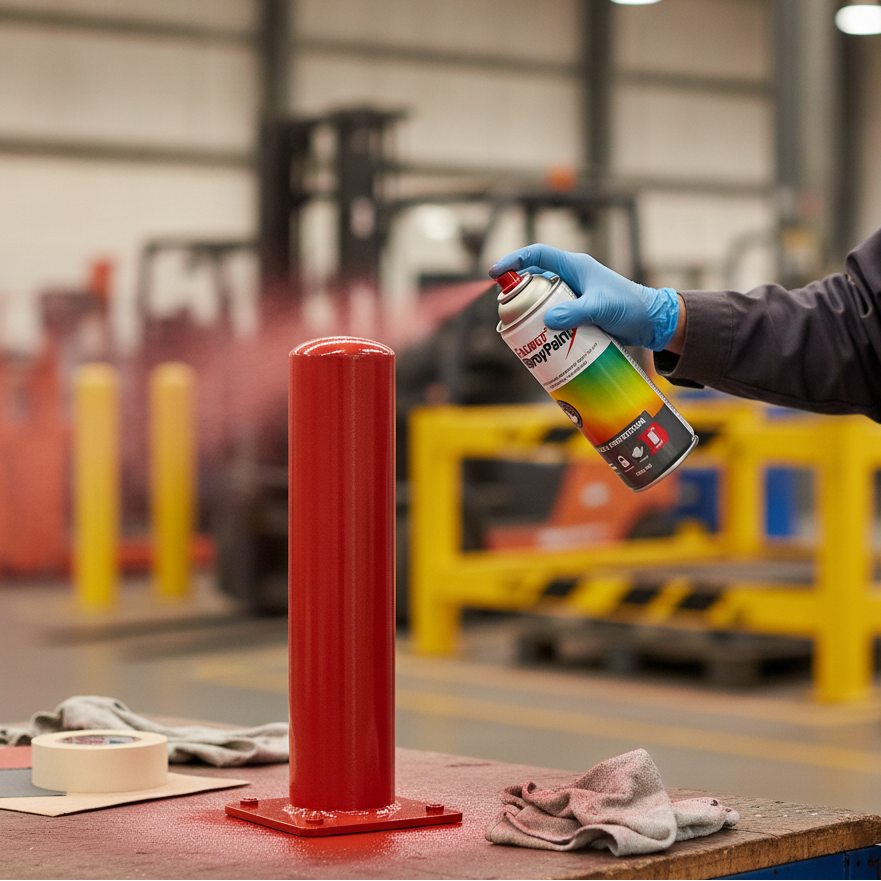Galmet Spray Paint Enamel 350g, Signal Red GSPSRA350 Pack of 4 (Business Delivery Only)