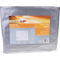 Heavy Duty Tarpaulin Gearup Reinforced 6m x 3.6m - GUHDT4