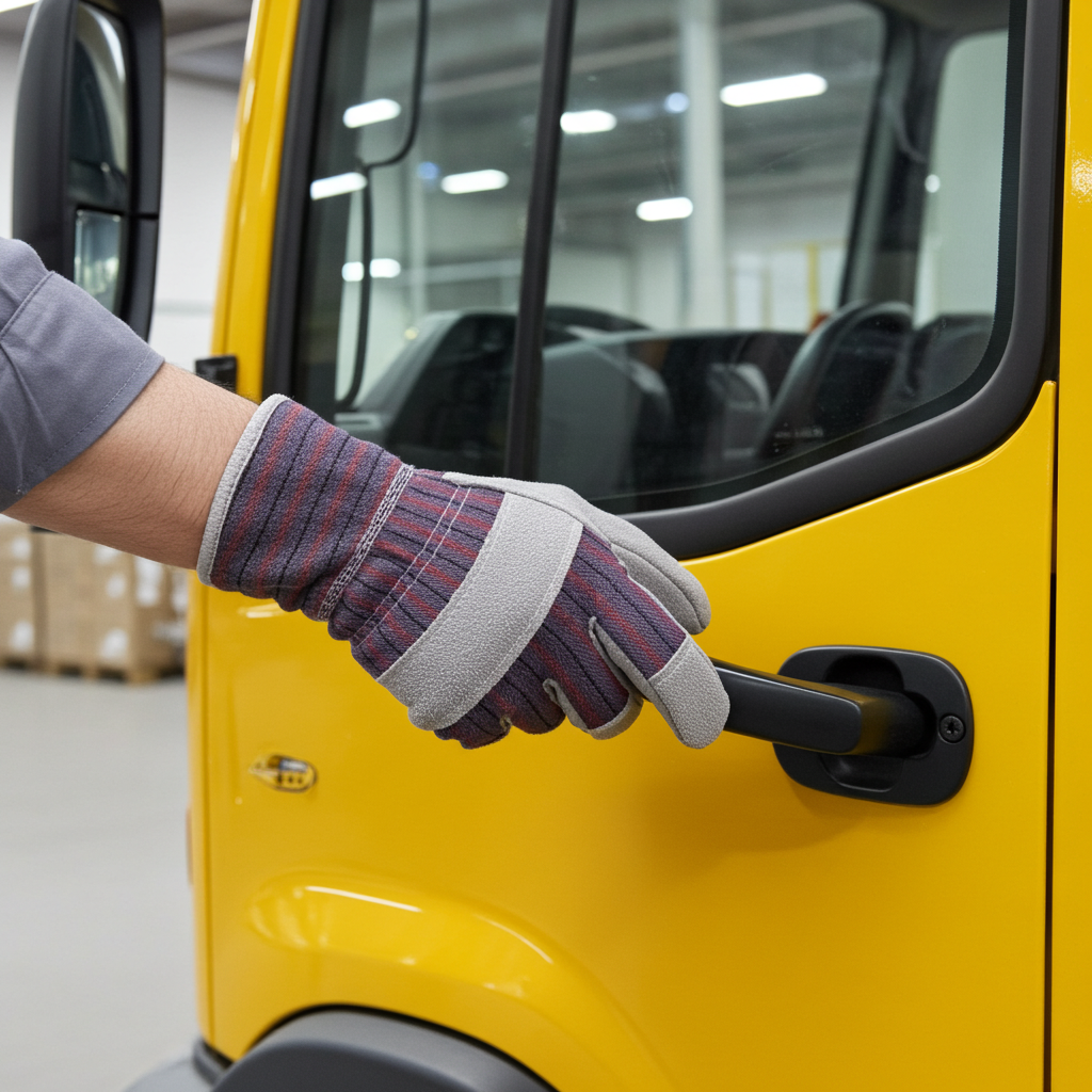 Gloves Candy Stripe Large 417PB