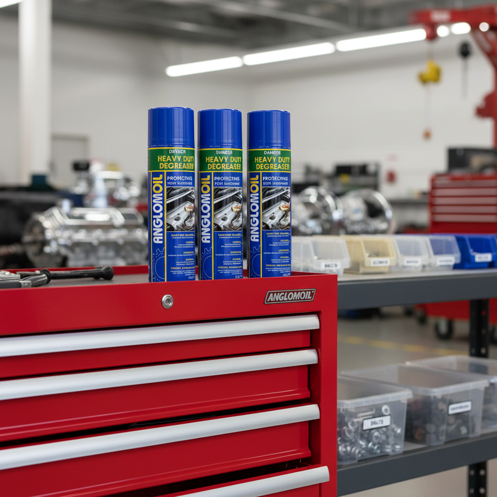 HEAVY DUTY DEGREASER ANGLOMOIL - Aerosol -400g Pack of 4 (Business Delivery Only)