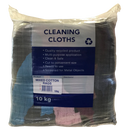 Cotton Rags HI-TEC Bag of Mixed  10KG - RAGS10KG