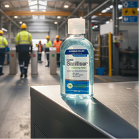 Hammersley Hand Sanitiser Gel 120ml Bottle Ethanol Based – 300-0100-05