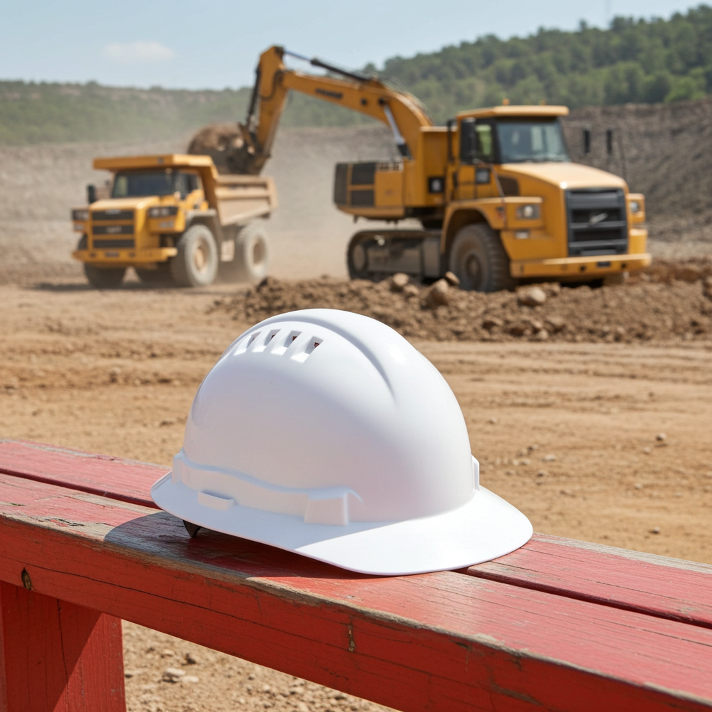 Hard Hat Vented Full Brim Rachet Harness Pro Choice V6 - WHITE HHV6FB-W