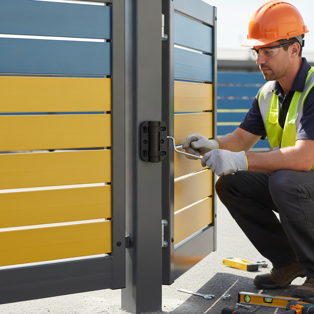 Heavy Duty Hinge Safe Tech Hardware MEGAKLIK with Legs
