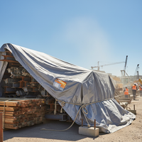 Heavy Duty Tarpaulin Gearup Reinforced 6m x 3.6m - GUHDT4