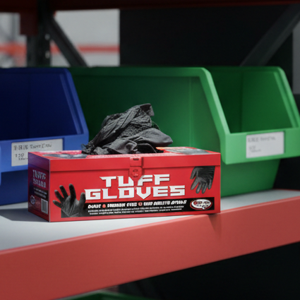 Hi-Tec Nitrile Powder Free Disposable Gloves Box of 100