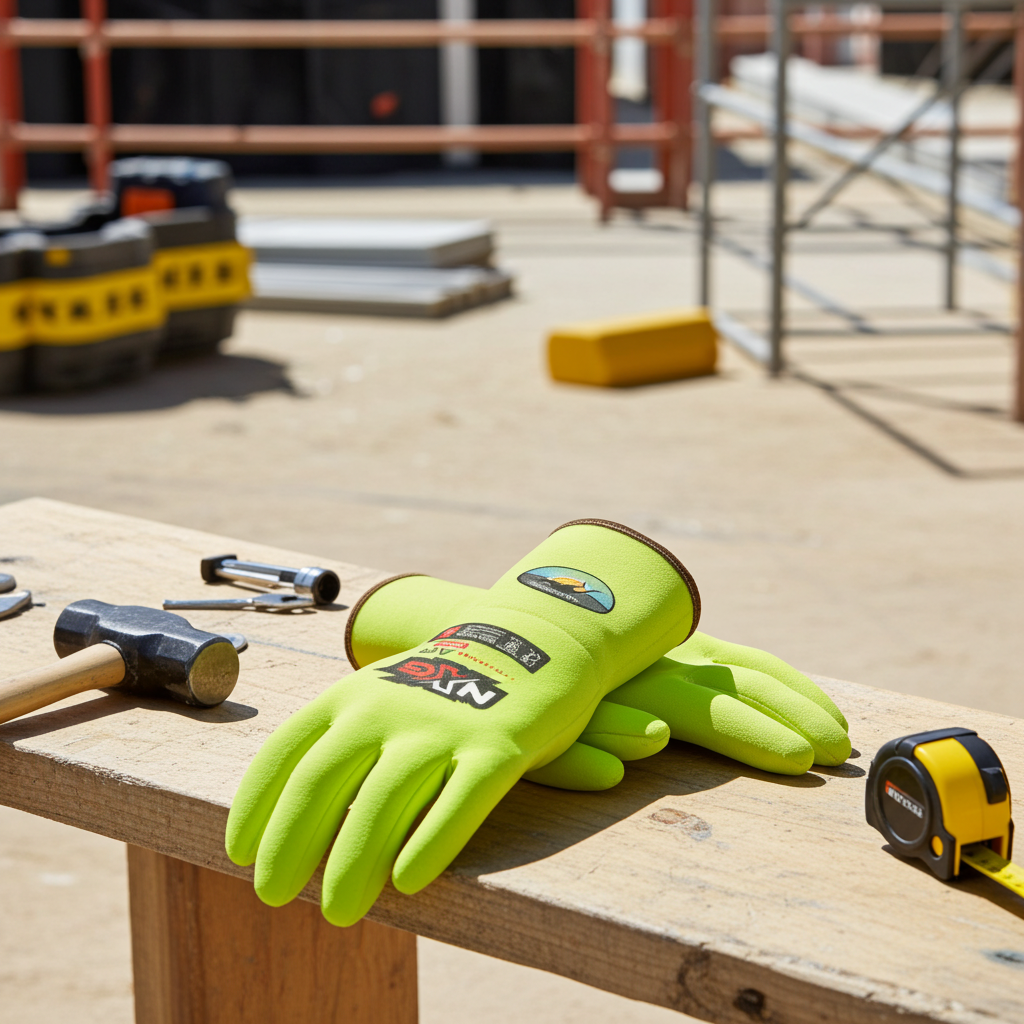 Hi-Vis Nitrile Safety Gloves -Blackroo Community Charity - NXG Air - Pack of 6