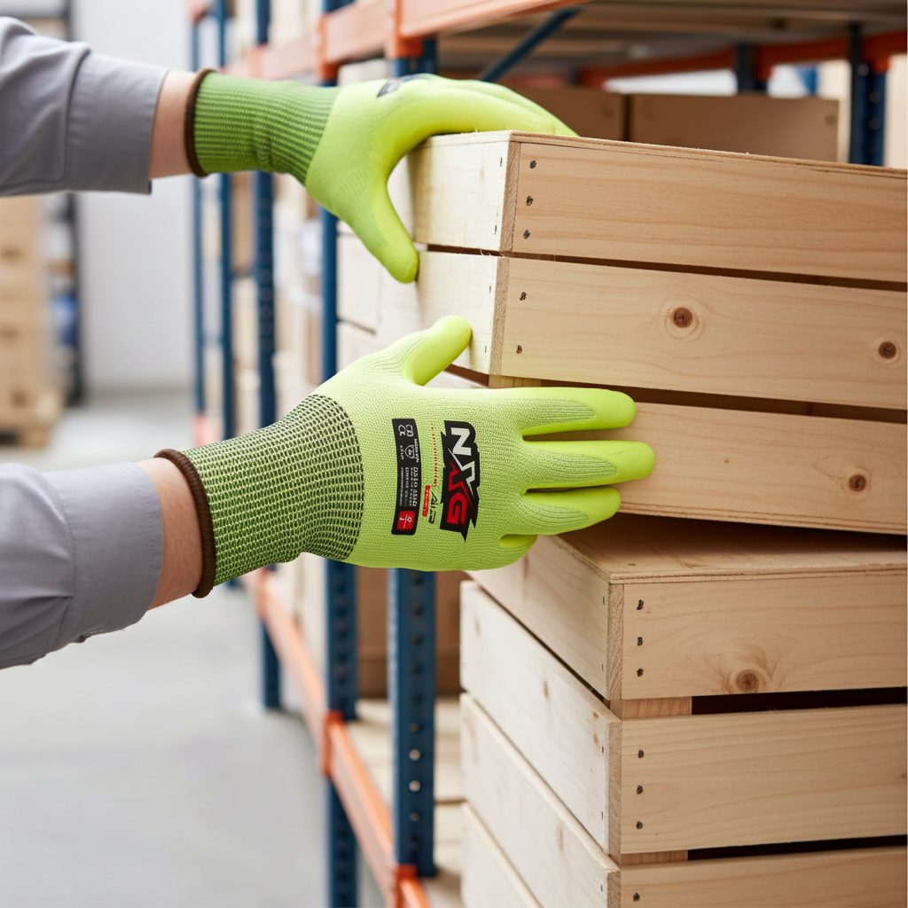 Hi Vis Nitrile Gloves NXG Air Vend Pack 5130FV - Pack of 6