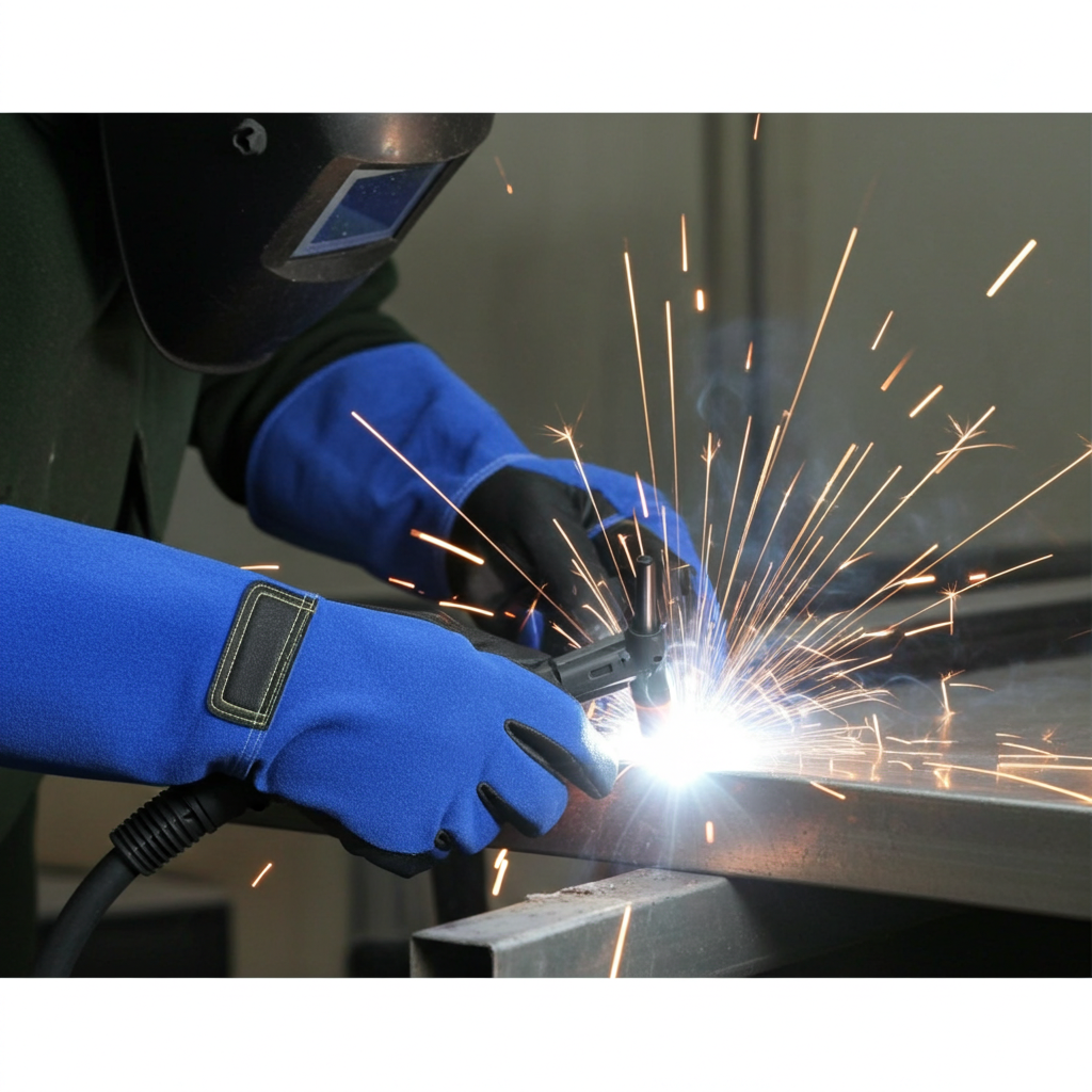 Welding Glove NXG Mecdex Mig Weld Gloves Pro Cut C