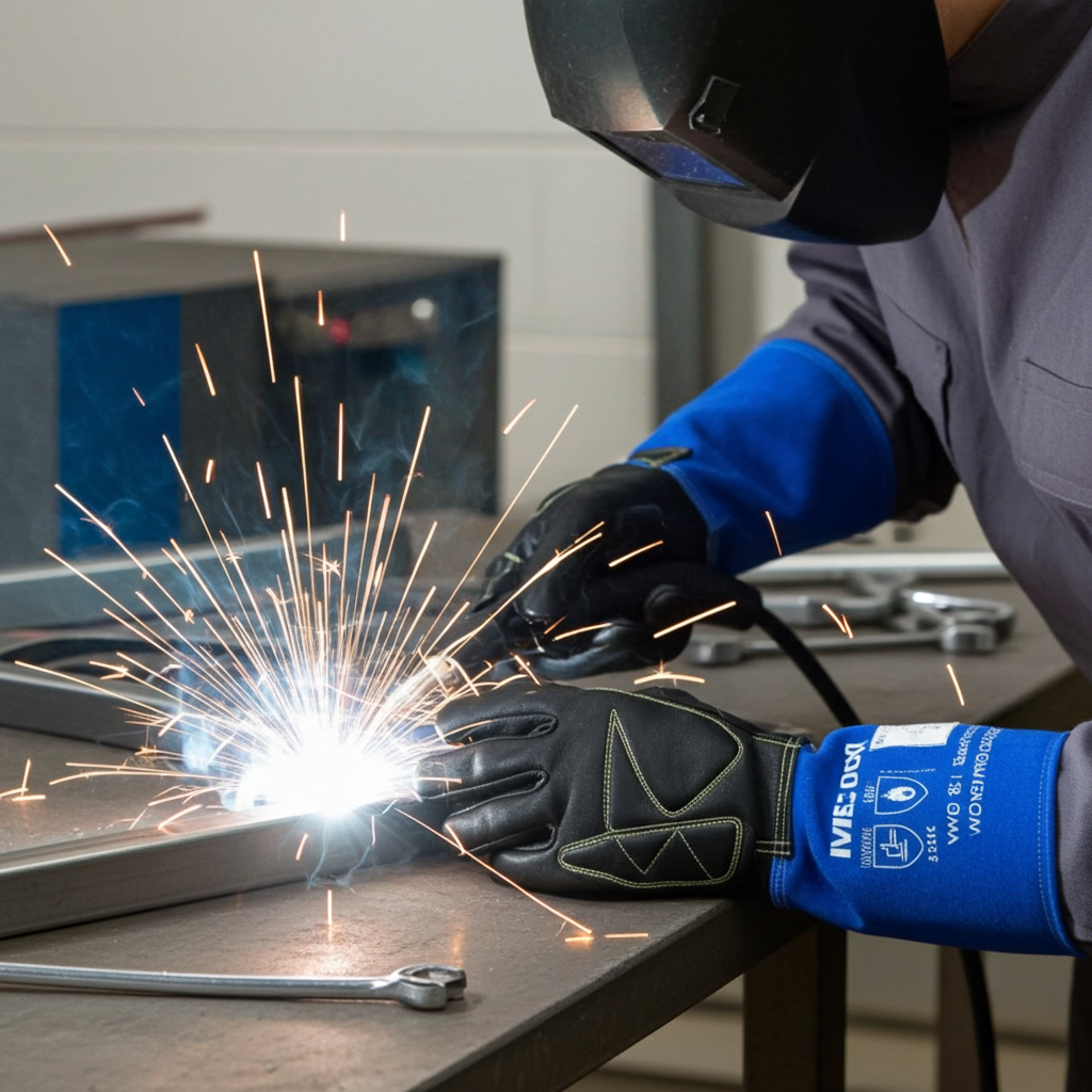 Welding Glove NXG Mecdex Mig Weld Gloves Pro Cut C