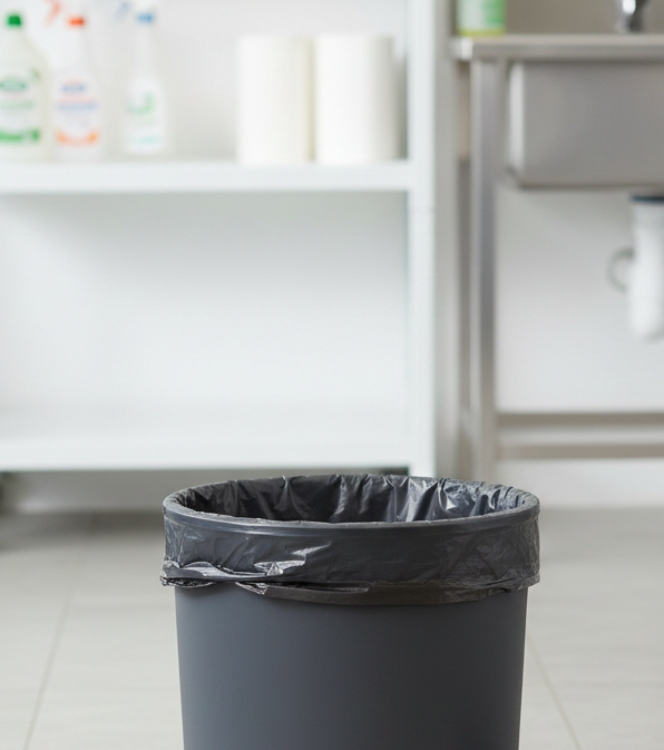 Austar Bin Liners Contractor Heavy Duty 120 Litre Black Packet 50 Carton 200