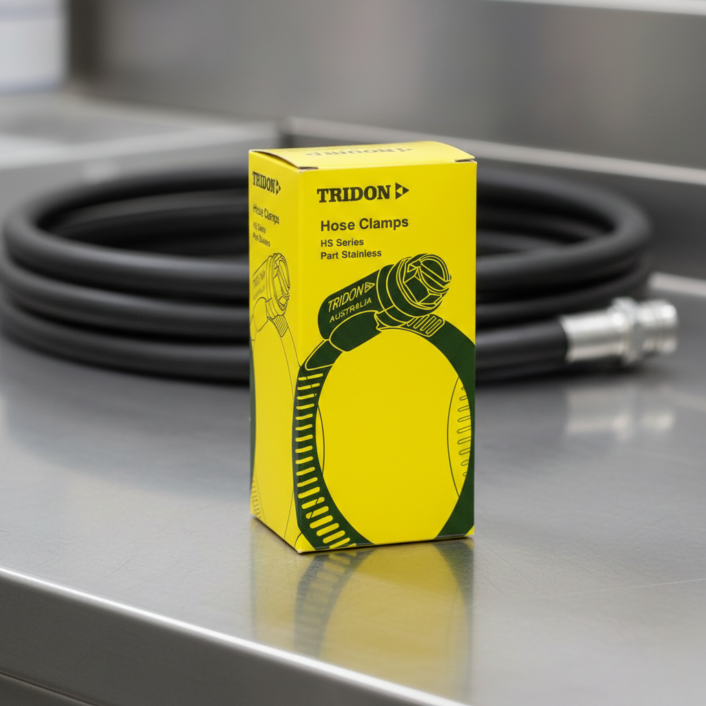 Tridon Stainless Steel Hose Clamps – Pack of 10 - Multiple Size Options