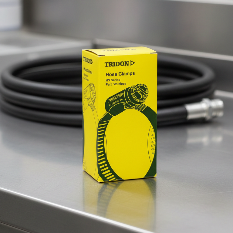 Tridon Stainless Steel Hose Clamps – Pack of 10 - Multiple Size Options