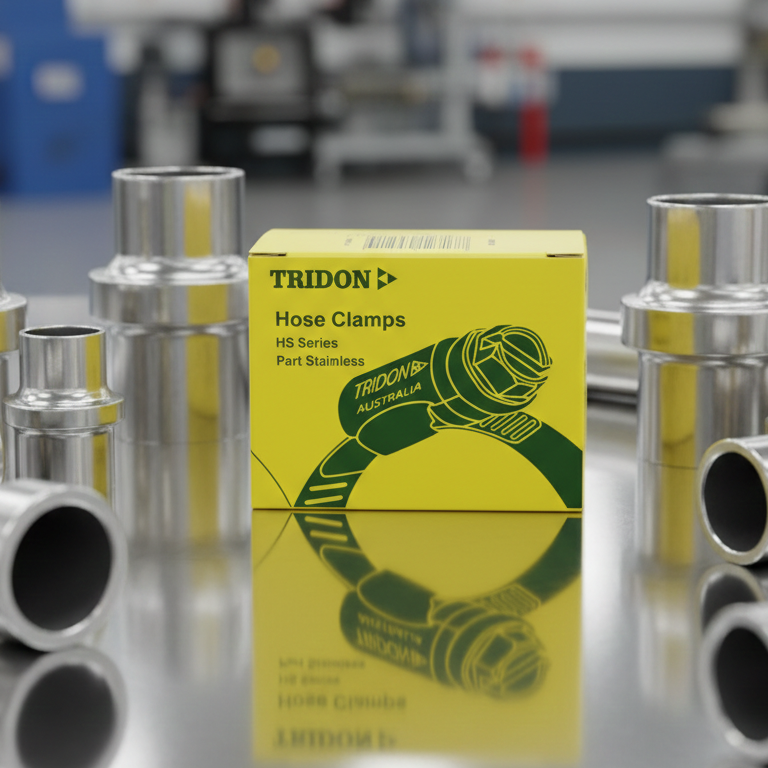 Tridon Stainless Steel Hose Clamps – Pack of 10 - Multiple Size Options