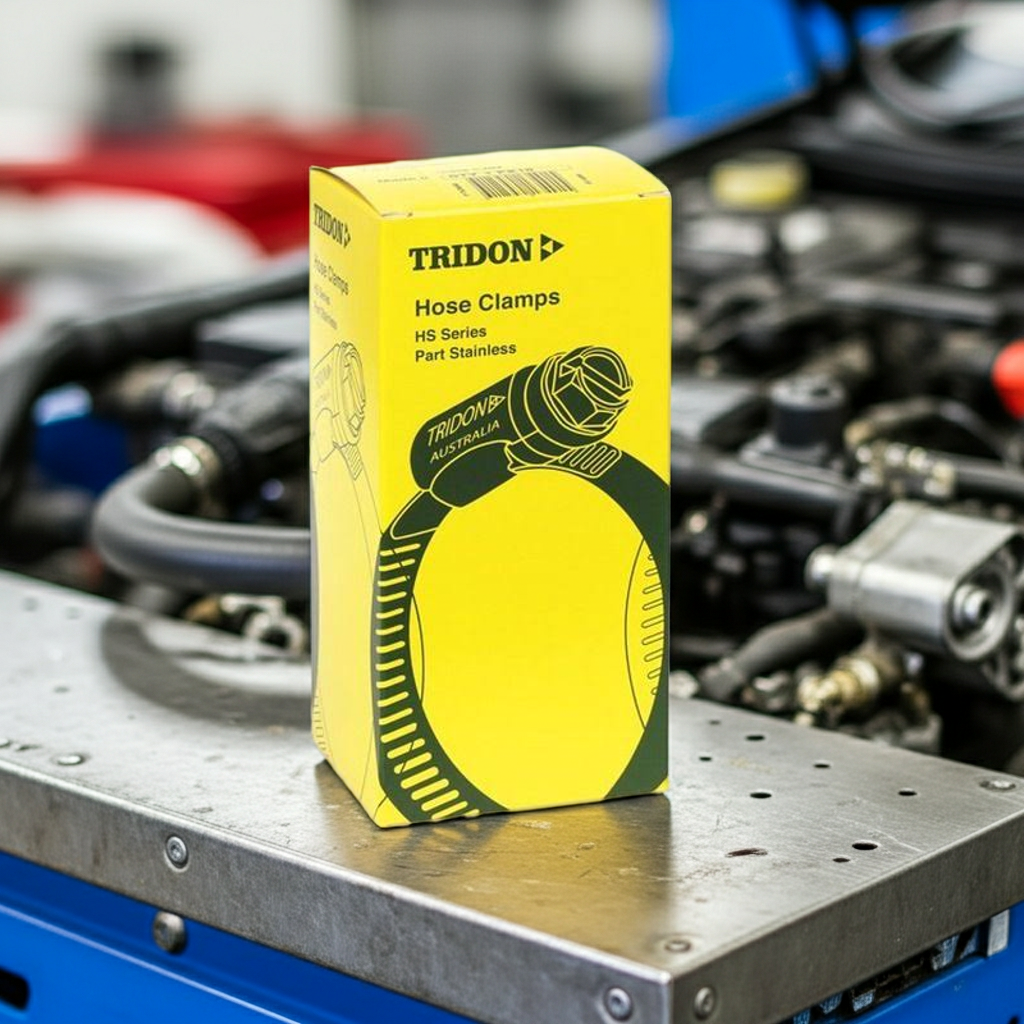 Tridon Stainless Steel Hose Clamps – Pack of 10 - Multiple Size Options