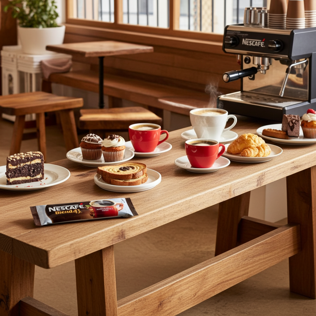 Instant Coffee Sticks Nescafe Blend 43 - 1.7g 1000 Sachets