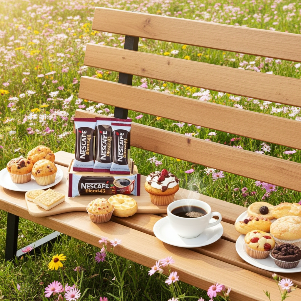 Instant Coffee Sticks Nescafe Blend 43 - 1.7g 1000 Sachets