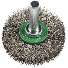 Klingspor BRS600W Wheel Brush with Shaft 40mmx9mm SS - 358358