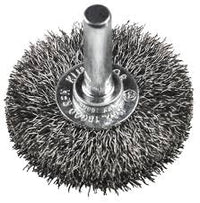 Klingspor BRS600W Wheel Brush with Shaft 40mmx9mm SS - 358358