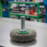 Klingspor BRS600W Wheel Brush with Shaft 40mmx9mm SS - 358358