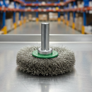 Klingspor BRS600W Wheel Brush with Shaft 40mmx9mm SS - 358358