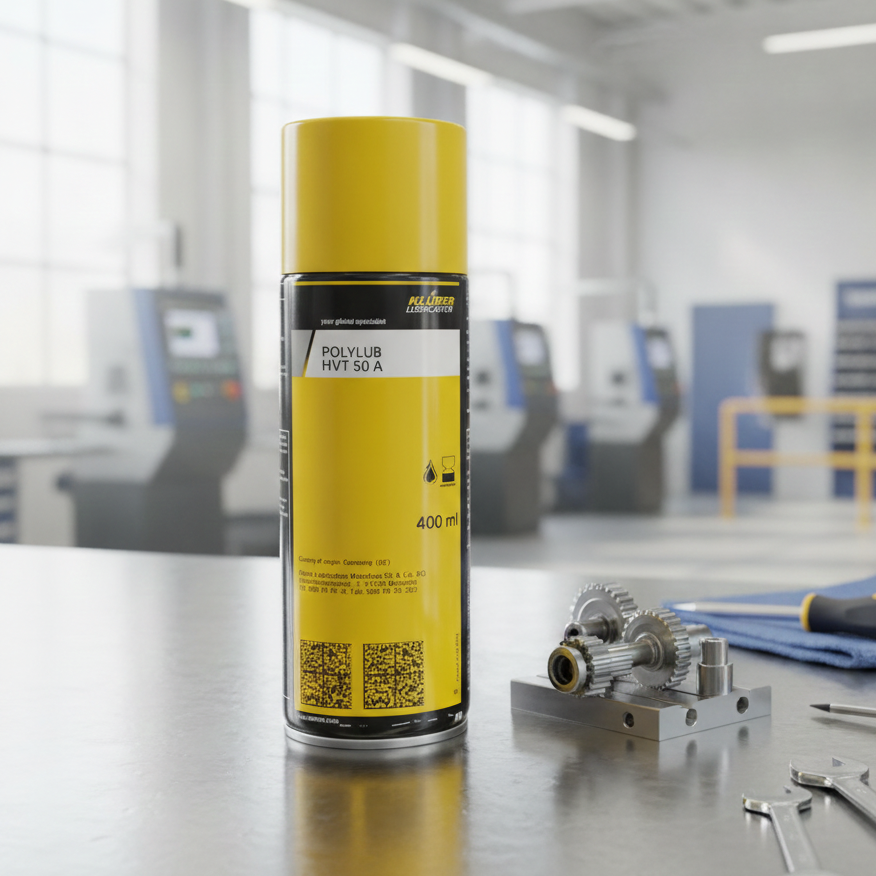 Klüber POLYLUB HVT 50 A Spray 400mL | Adhesive Lubricant | A081041