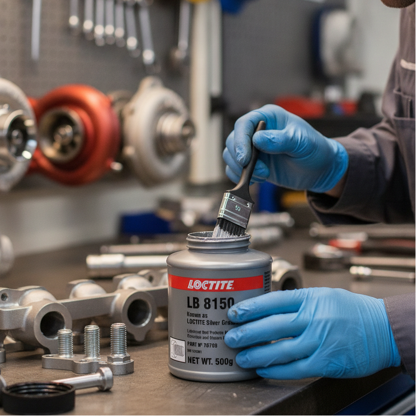 Loctite LB 8150 Silver Grade Anti Seize 500g LB8150