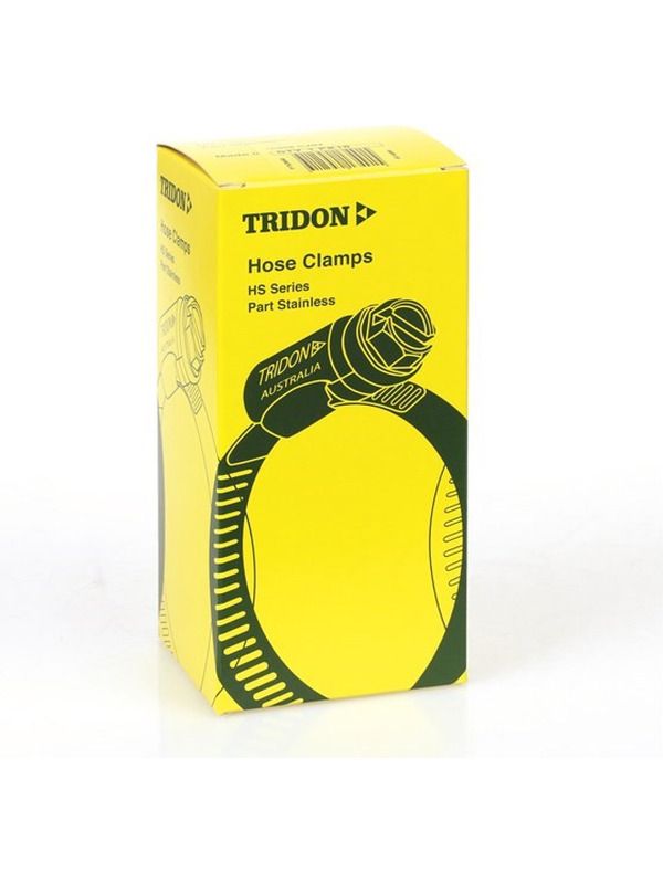 Tridon Stainless Steel Hose Clamps – Pack of 10 - Multiple Size Options