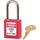Masterlock Lock Out Padlock 410 Keyed Different Red 0410REDKD