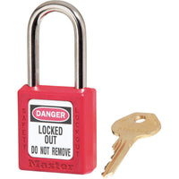 Masterlock Lock Out Padlock 410 Keyed Different Red 0410REDKD