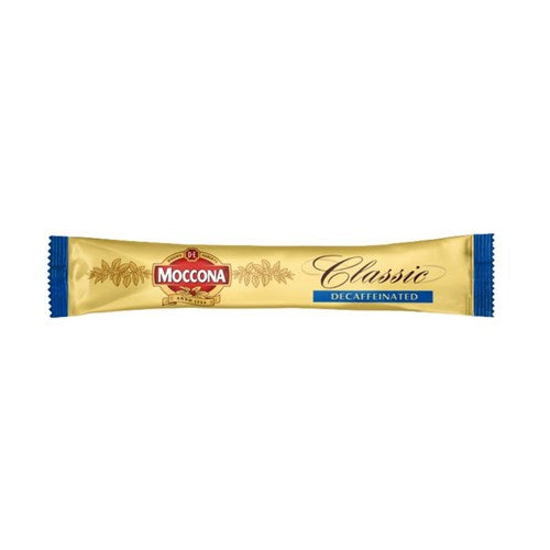 Moccona Classic Decaf Freeze-Dried Instant Coffee Sticks 1.7g Carton 500