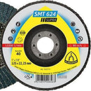 Klingspor Flap Disc SMT 624 Supra 125mm x 22.3mm 120 Grit Box of 5 322776