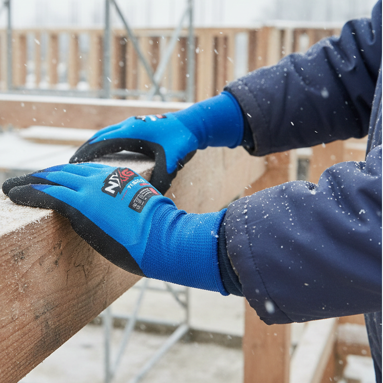 NXG Thermal Fleece FC Safety Gloves T-3210 Pack of 6