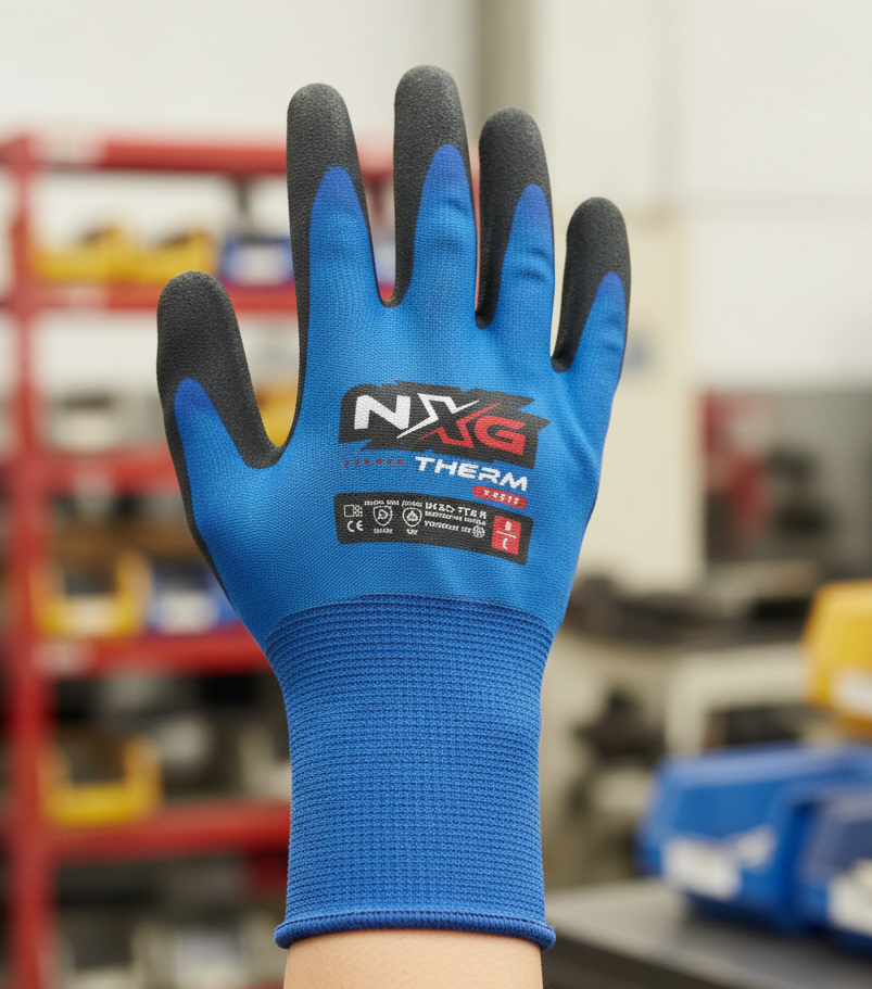 NXG Thermal Fleece FC Safety Gloves T-3210 Pack of 6