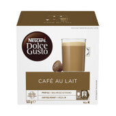Coffee Pods Nescafe Dolce Gusto Cafe Au Lait 16 Pack