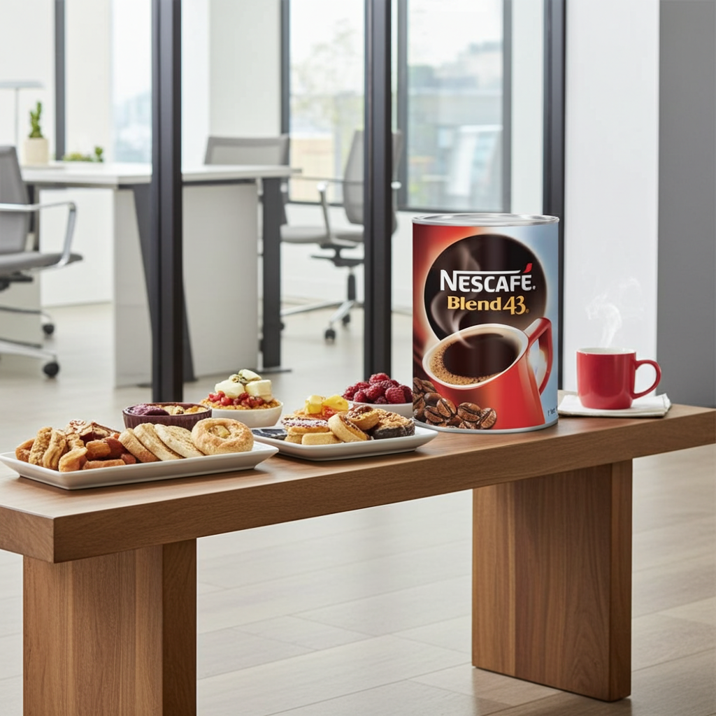 Nescafe Blend 43 Instant Coffee 1kg Tin