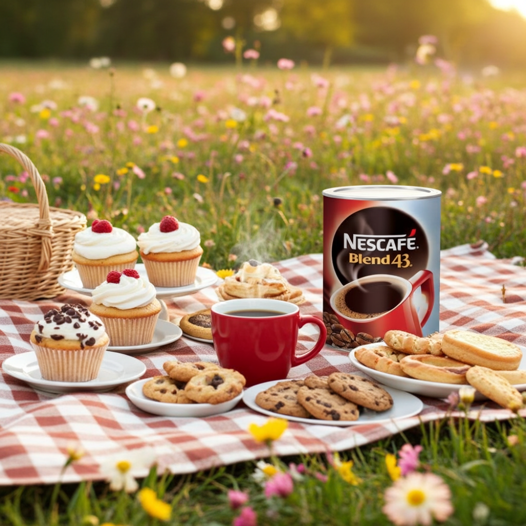 Nescafe Blend 43 Instant Coffee 1kg Tin