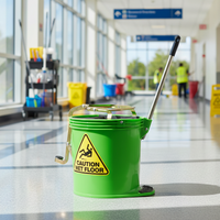 Oates Clean Contract Wringer 15L Mop Bucket