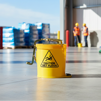 Oates Clean Contract Wringer 15L Mop Bucket